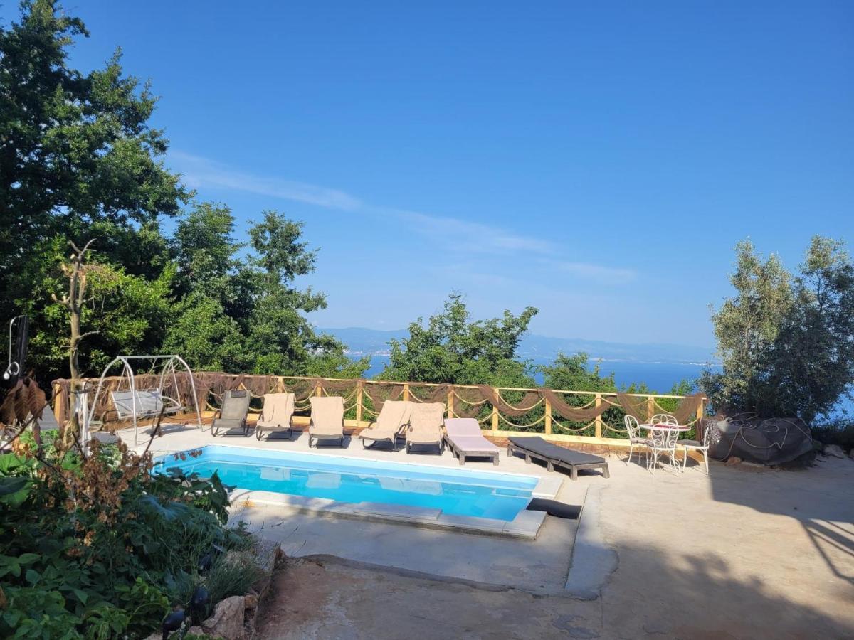 Ferienwohnung Mit Pool Kroatien Mit Meerblick Und Pool ロヴラン エクステリア 写真