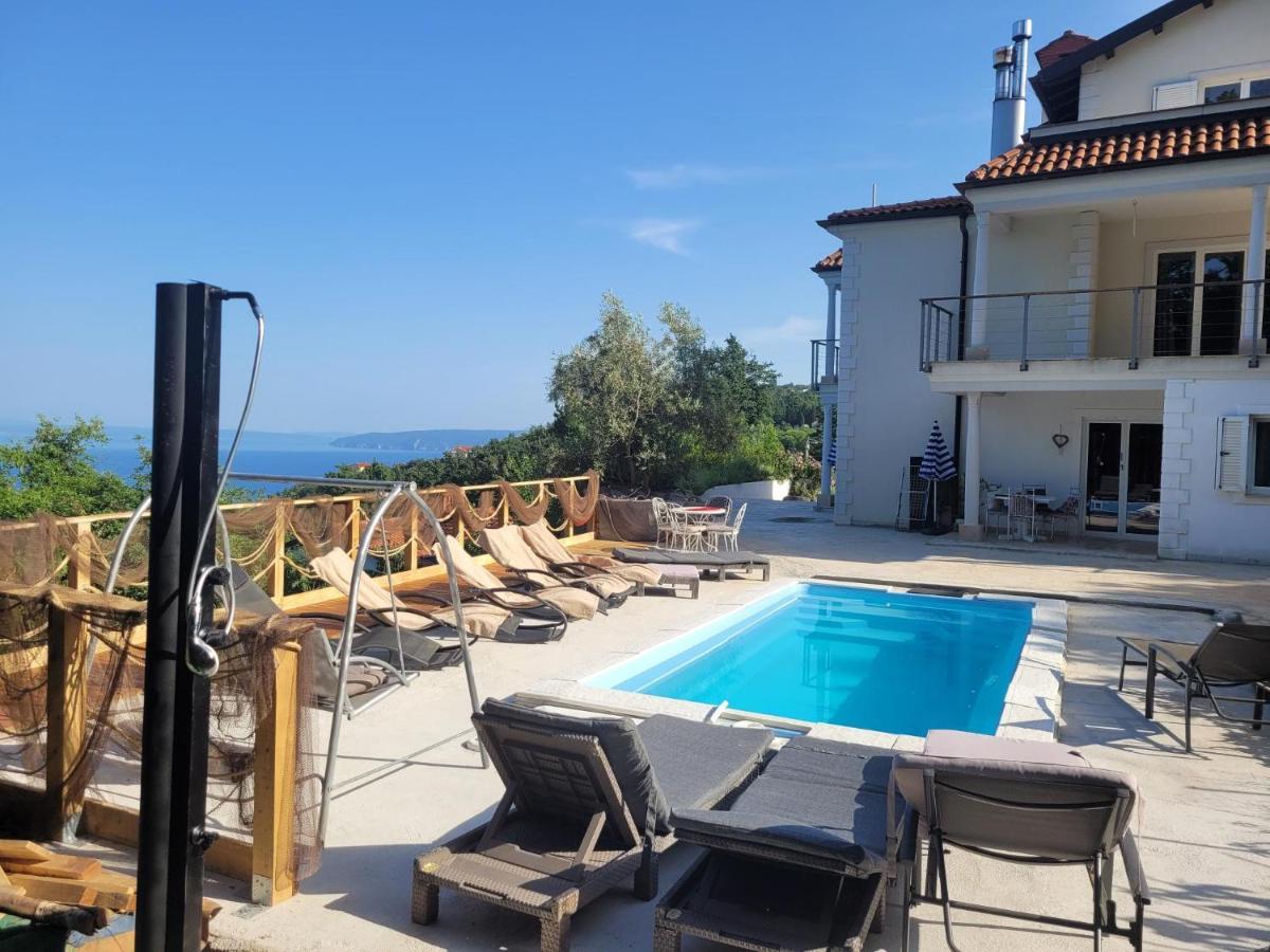 Ferienwohnung Mit Pool Kroatien Mit Meerblick Und Pool ロヴラン エクステリア 写真